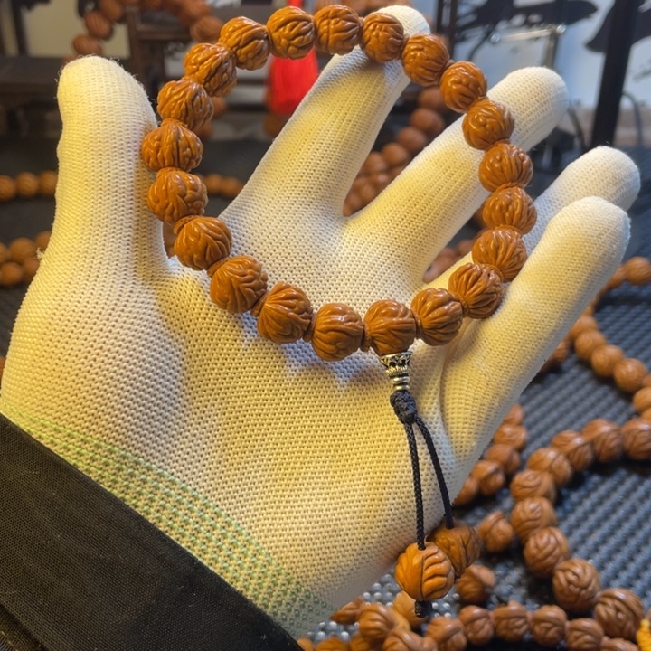 桃木秦岭野生龙纹桃核