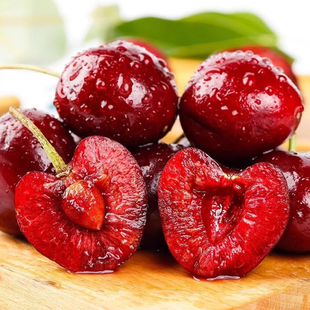 智利进口海运JD水果2斤装当季新鲜鲜脆多汁桑提娜樱桃智利共和国智利