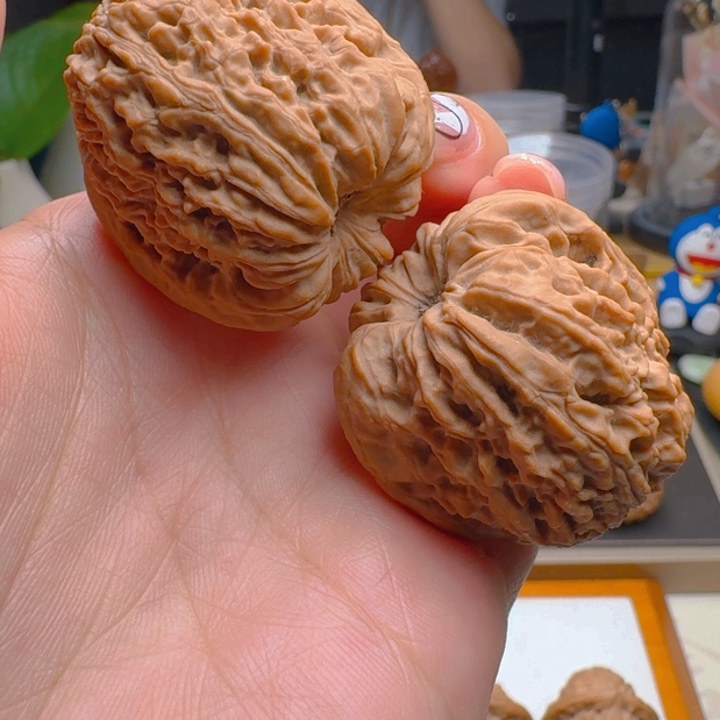 核桃把件36窝底南疆