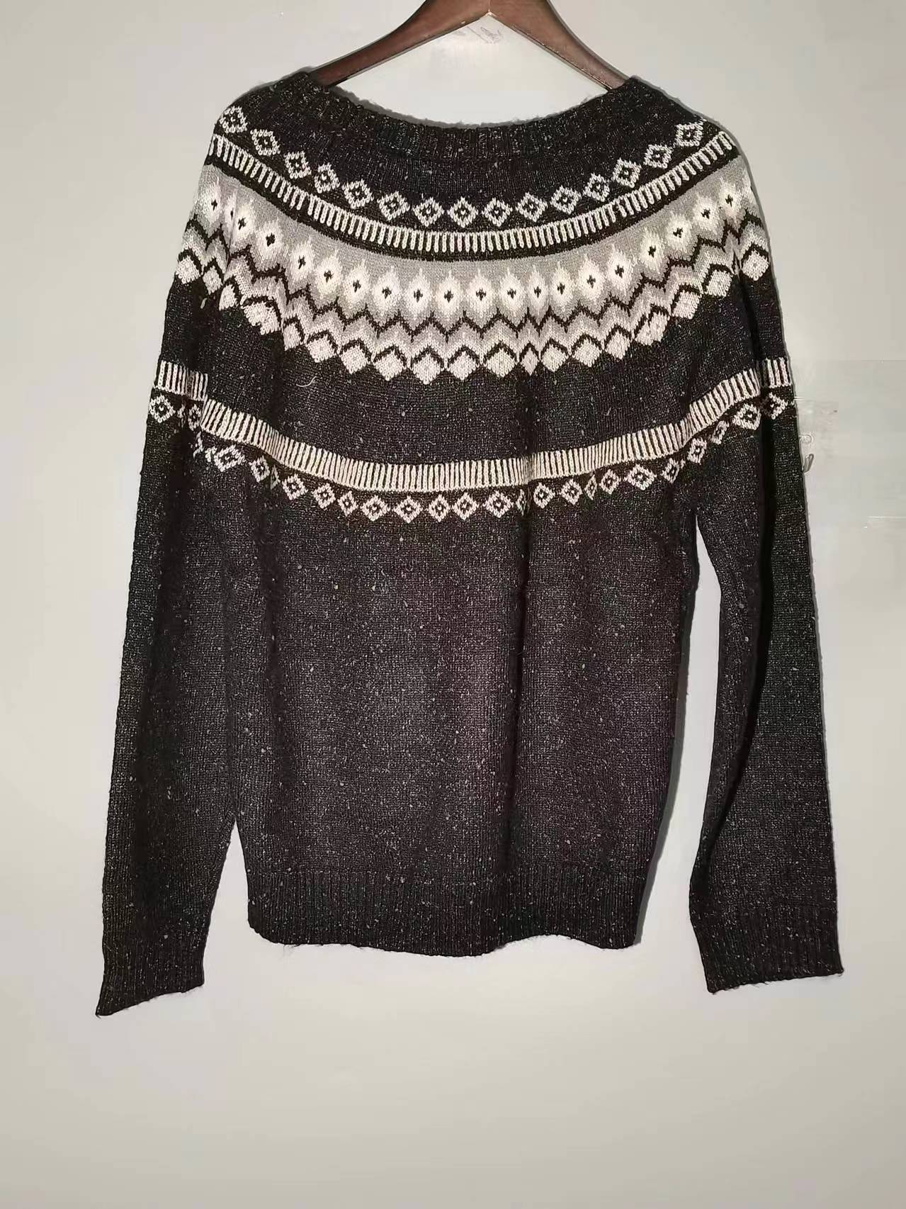 【Montendre】秋季新款 时尚休闲气质百搭圆领长袖宽松衬衫