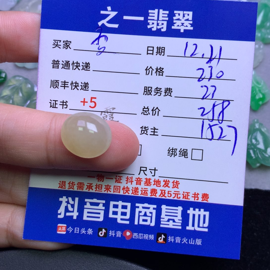 颈饰未镶嵌翡翠雯