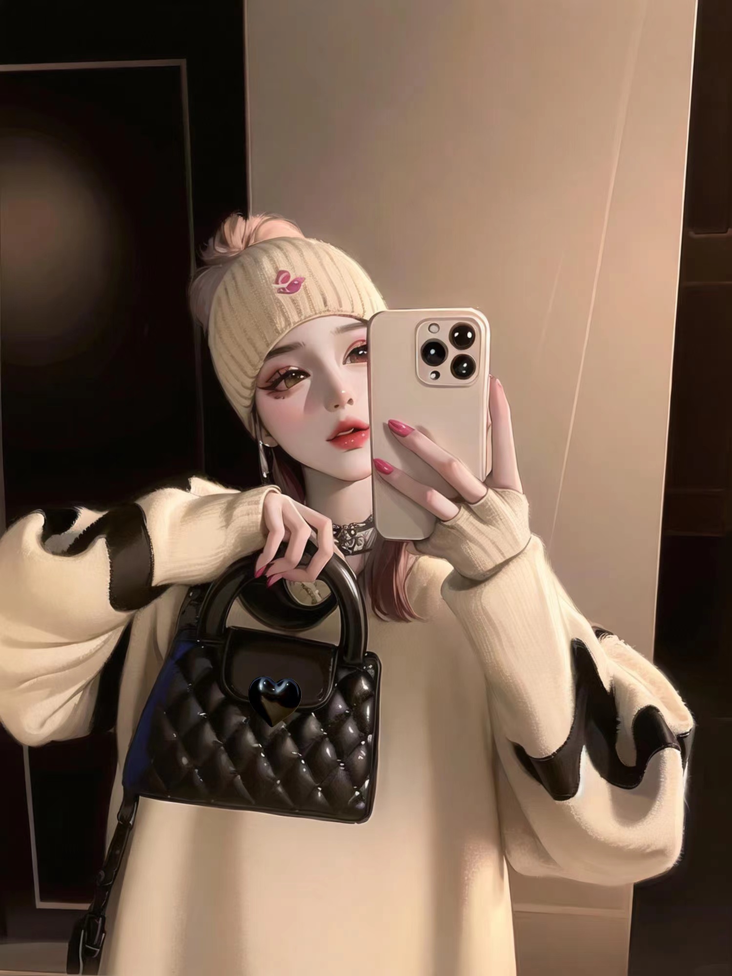 【25S bag 一样的包 包 真皮手提包