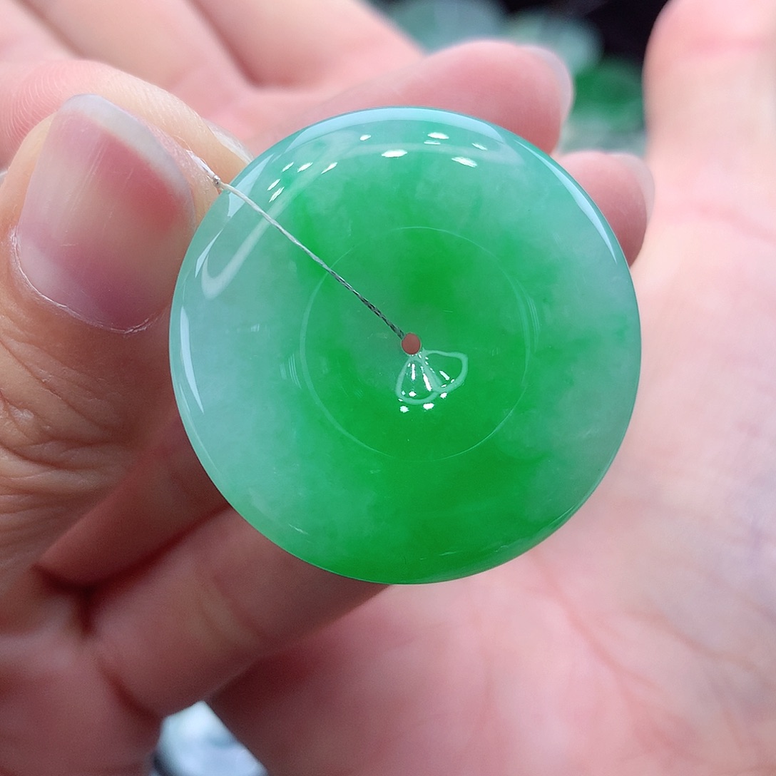 颈饰未镶嵌翡翠编号28尺寸34-6