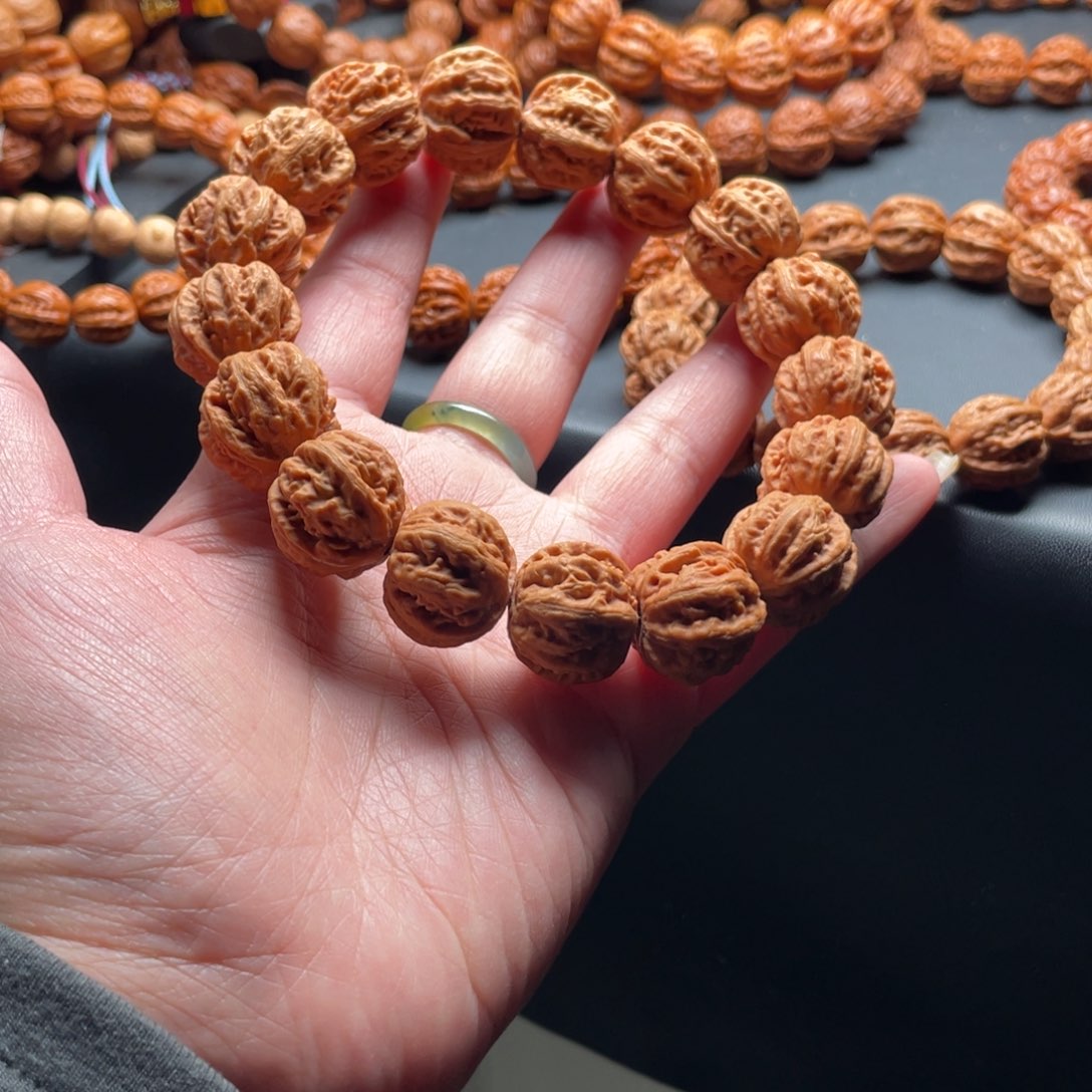 文玩核桃手串老*门头沟京八棱