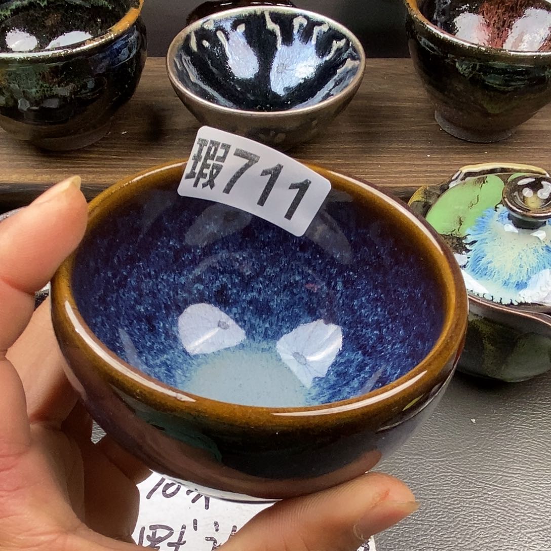 茶盏微瑕建盏主人杯子