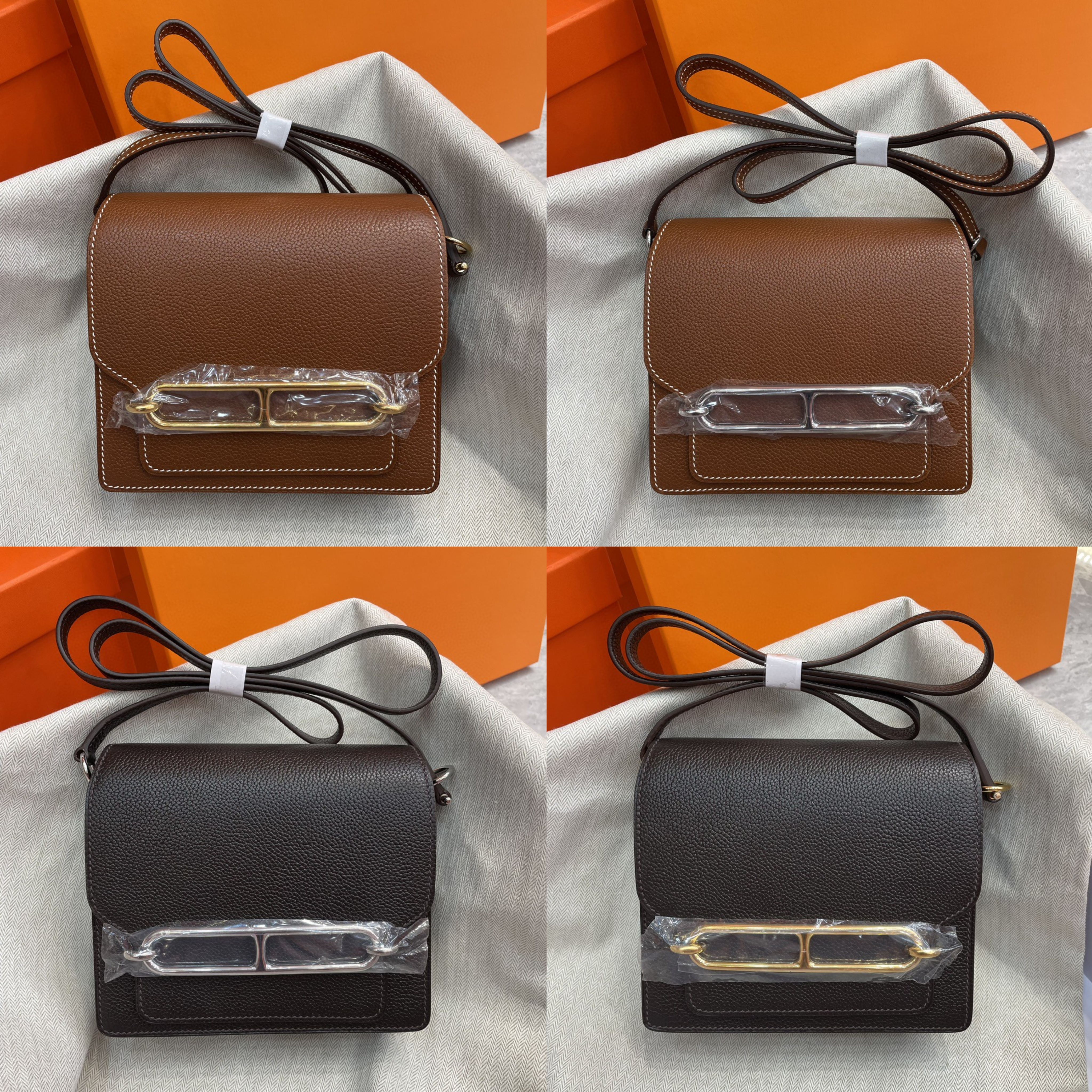 【Susan静】福宝皮猪鼻子迷你款女包真皮时尚百搭经典包通勤款