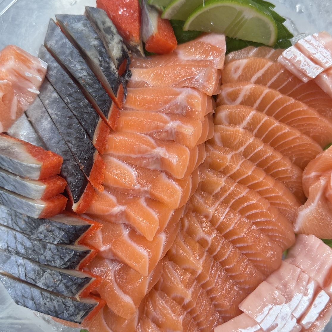 三文鱼拼西陵鱼籽