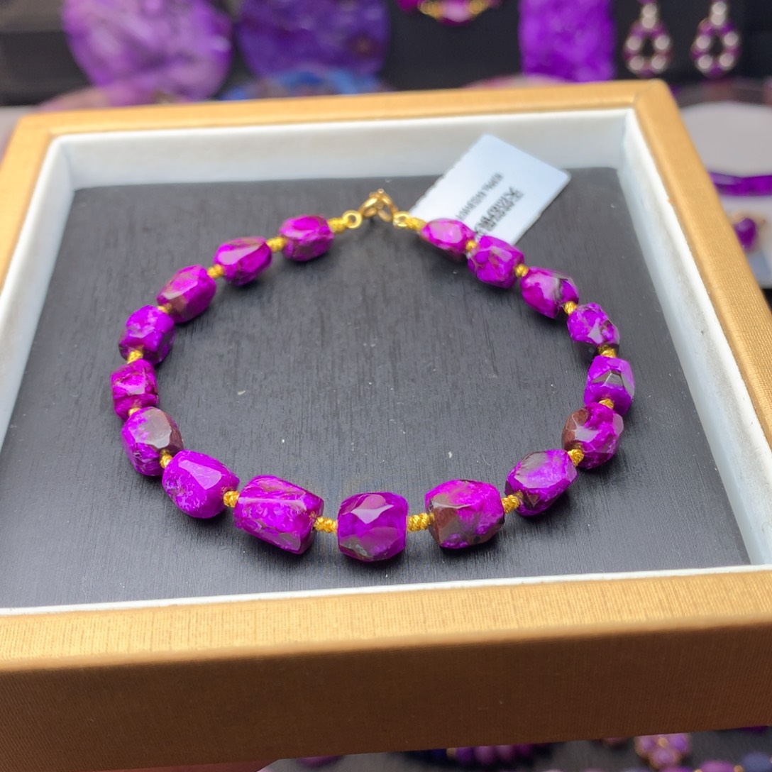 苏纪石（舒俱来）手链未镶嵌