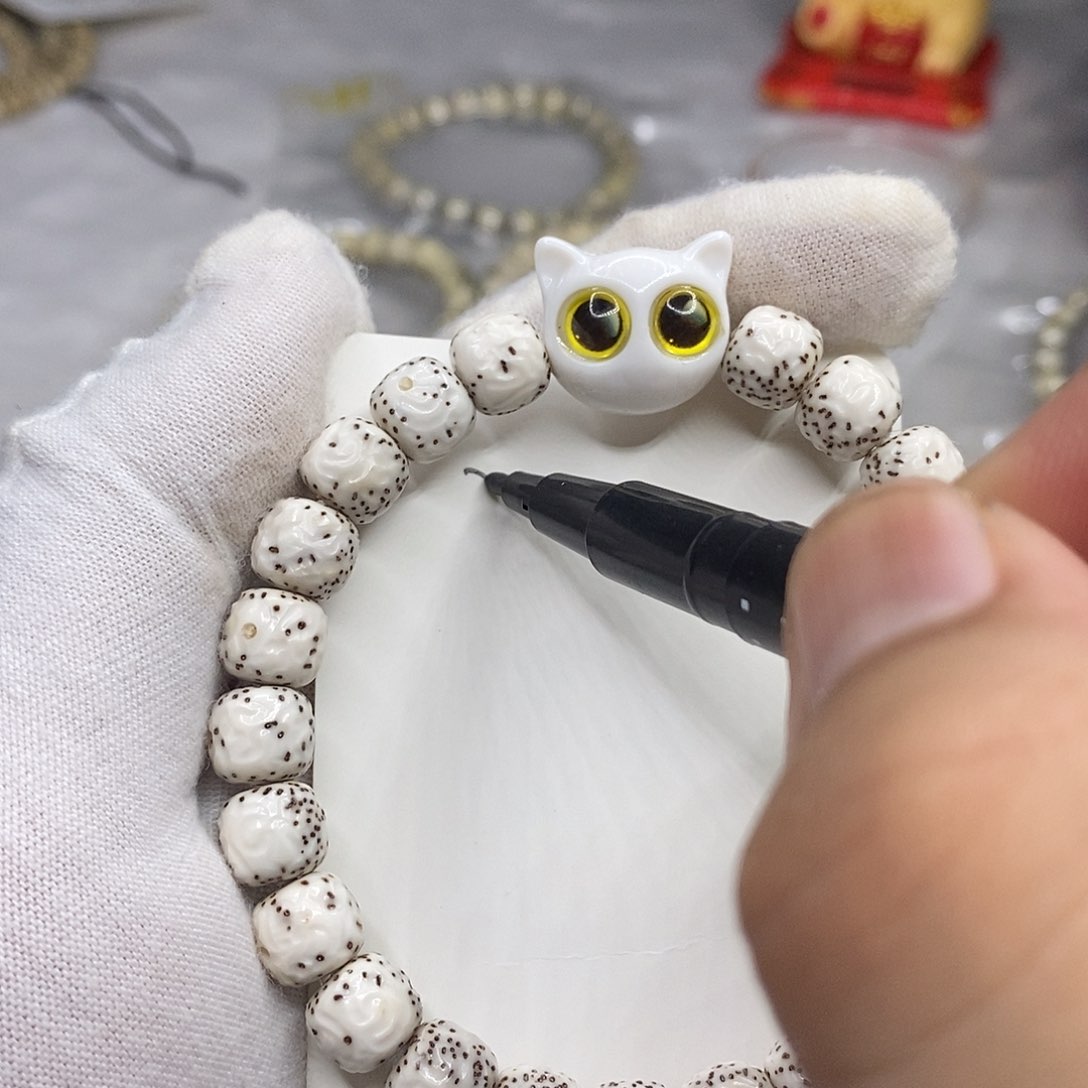 星月菩提手串魔纹a6