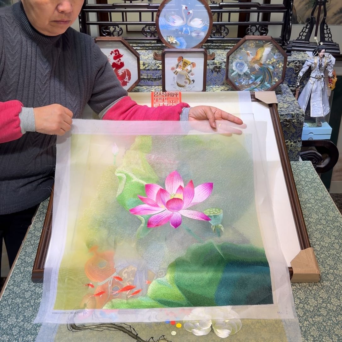 刺绣手工苏绣工艺