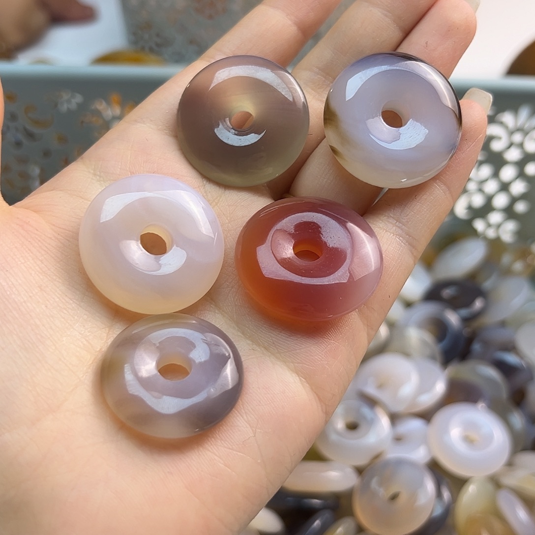 玛瑙/玉髓未镶嵌颈饰