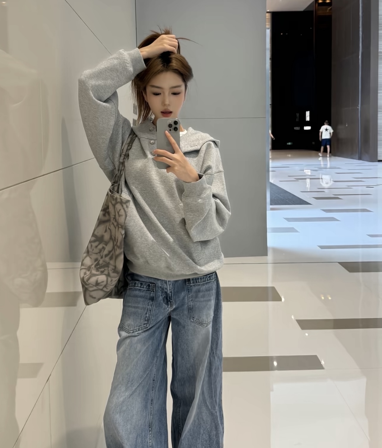 某保159！国潮空气层卫衣男女