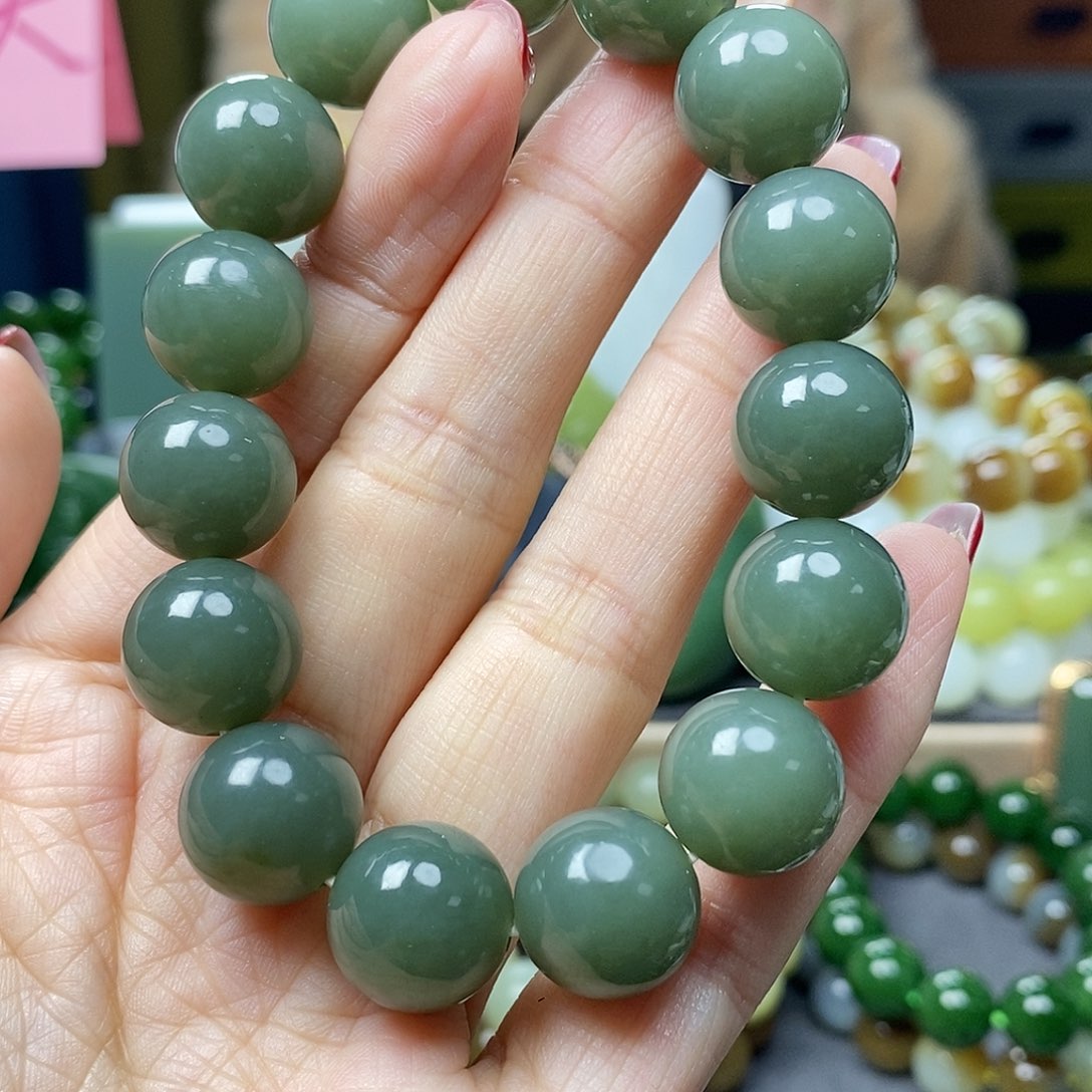 和田玉手链未镶嵌