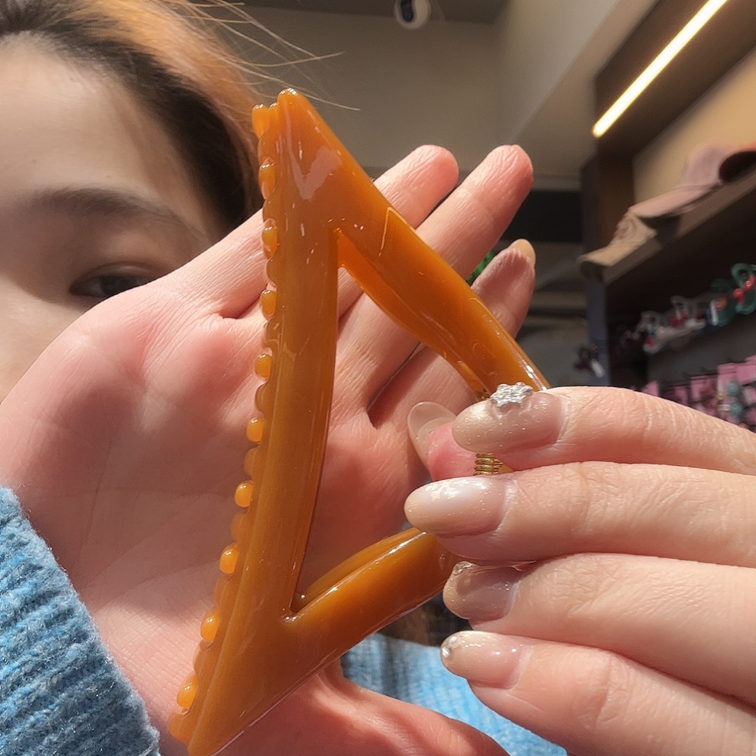 布艺铁合金南瓜抓夹