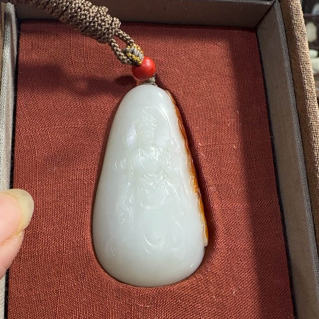 和田玉挂件未镶嵌