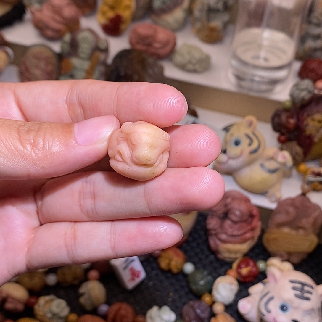 石英质玉（阿拉善玉）未镶嵌手链