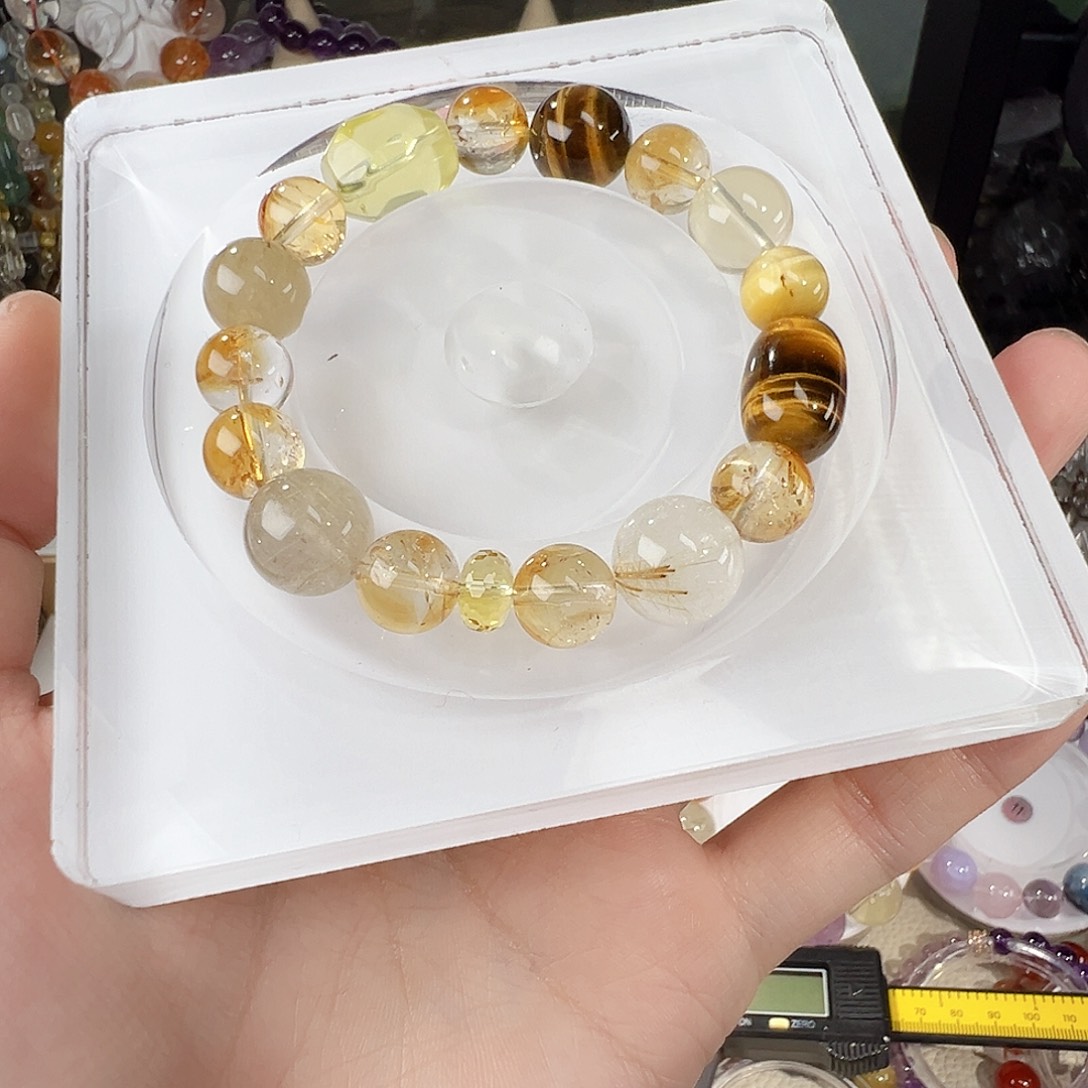 非金属金霸  发晶 虎眼 黄水