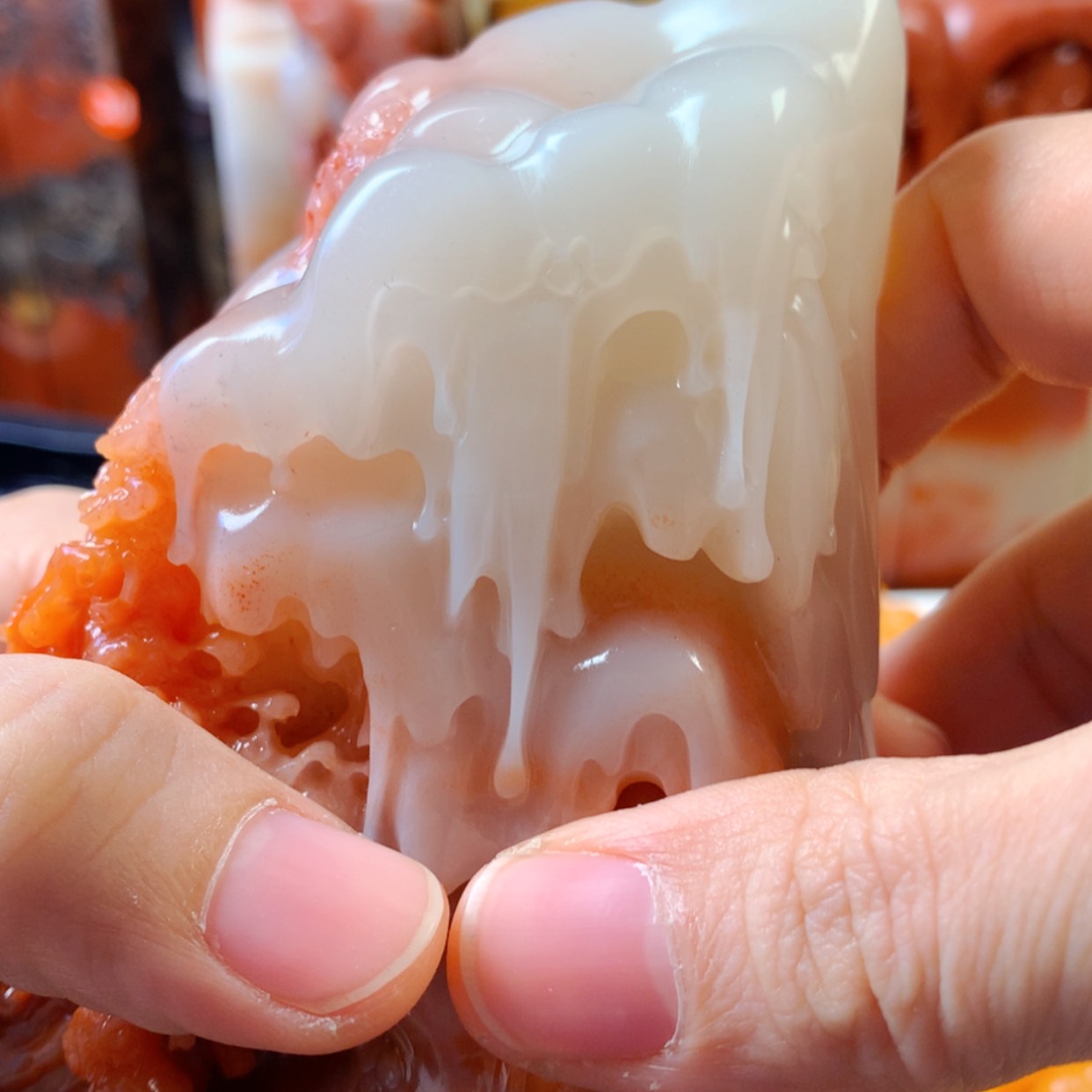 【闪购商品】寿山石我**我寿山石纯手工雕刻