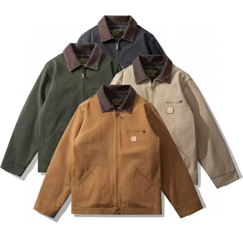 底特律夹克圣达菲j97星际穿越帆布加厚夹克外套 