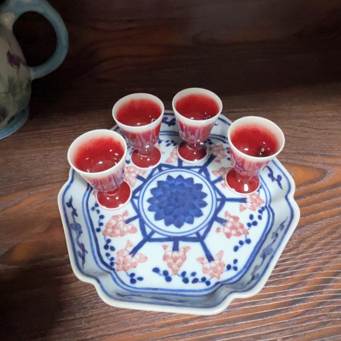 杯青花瓷器青花瓷器