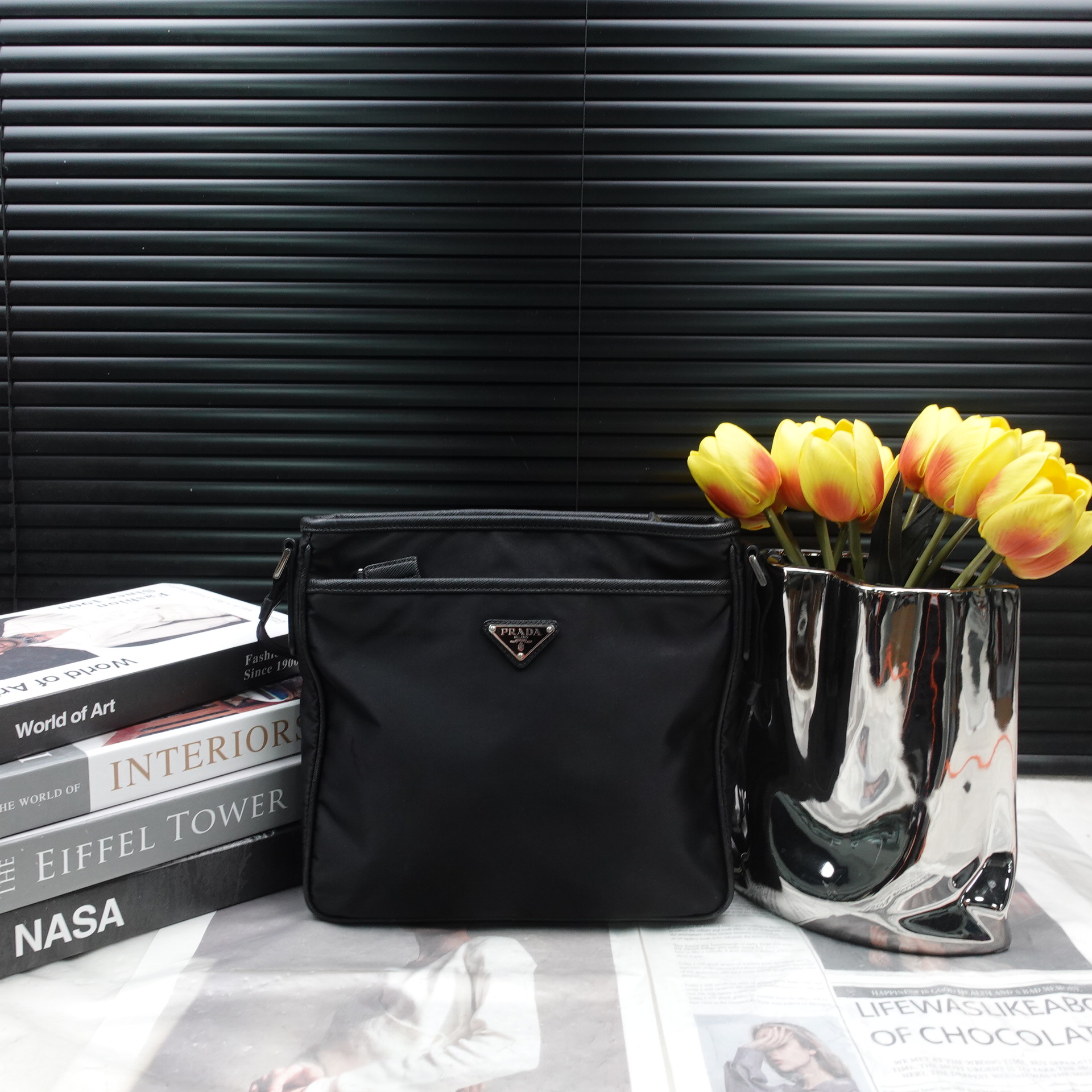 95新 Prada/普拉达 单肩包/T10338180