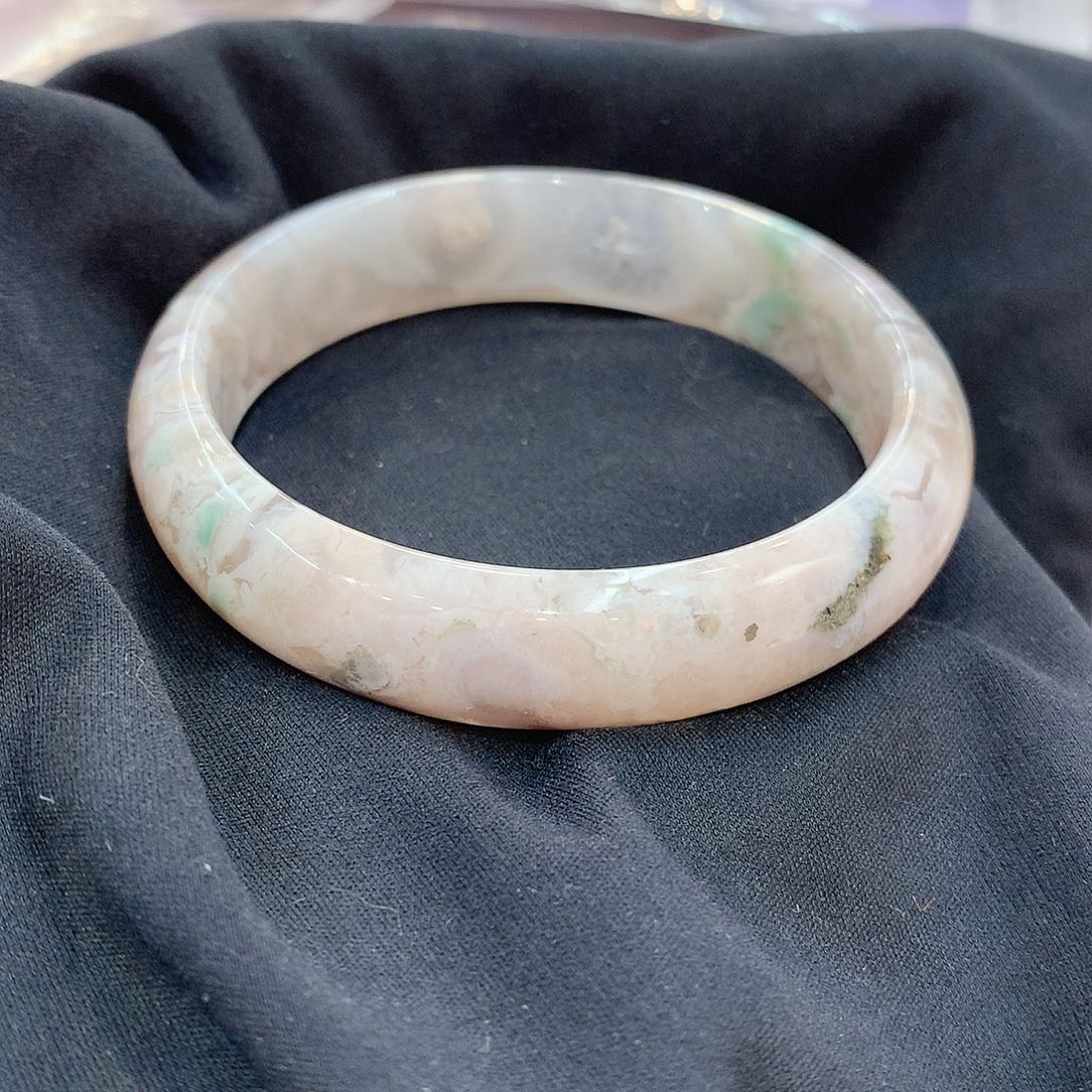 玛瑙/玉髓手镯未镶嵌128（瑕疵5758