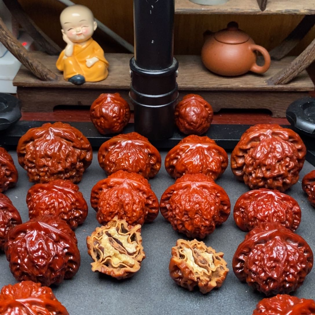 吊坠文玩核桃好****色7对核桃