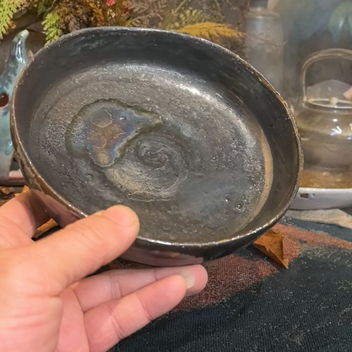 摆件陶手工高温原矿窑变新品