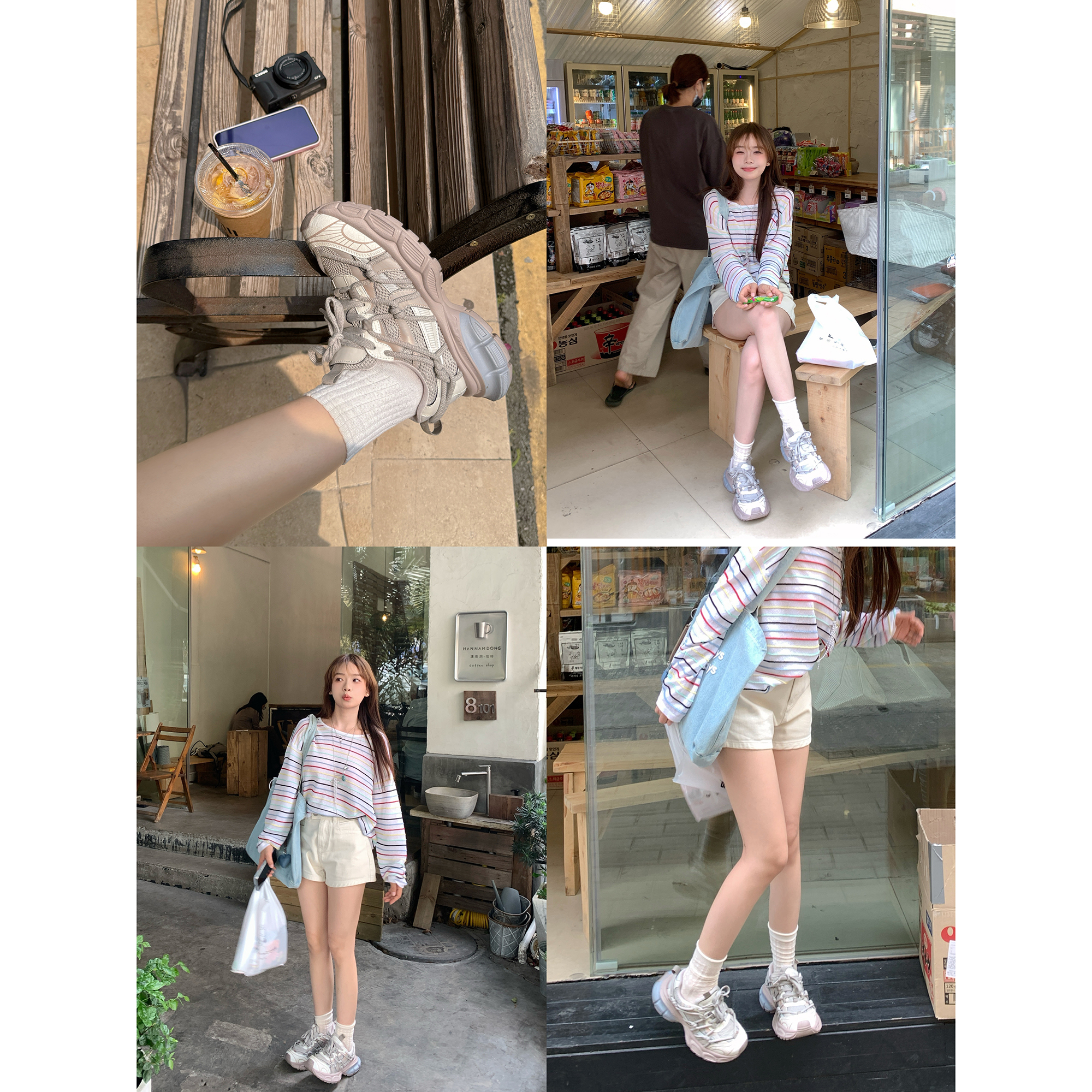 切糕自制 小个子时尚百搭复古休闲内增高休闲老爹鞋