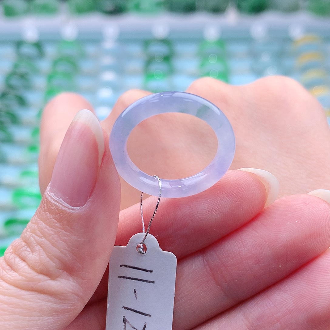 翡翠未镶嵌戒指A货缅甸翡翠