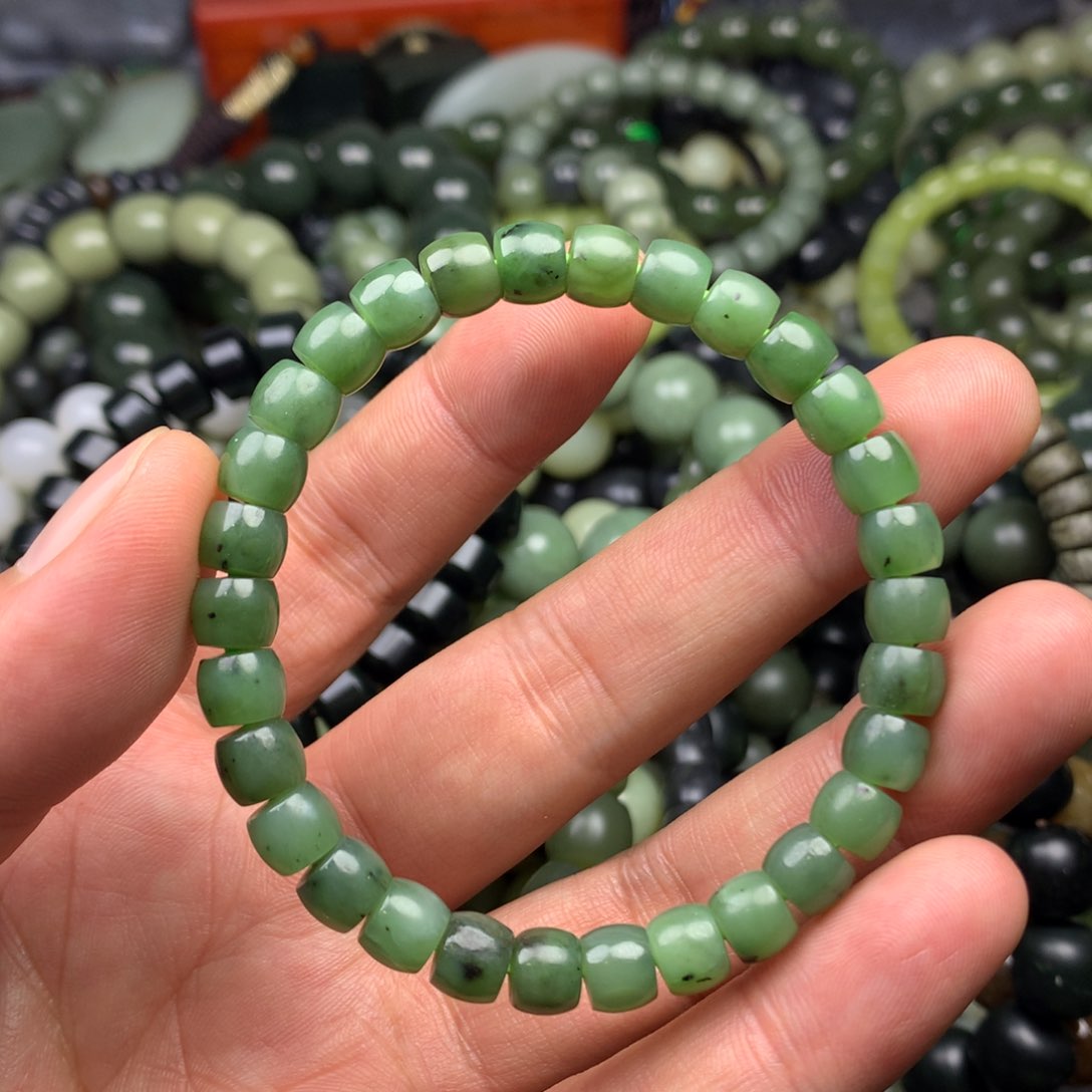 和田玉手链未镶嵌