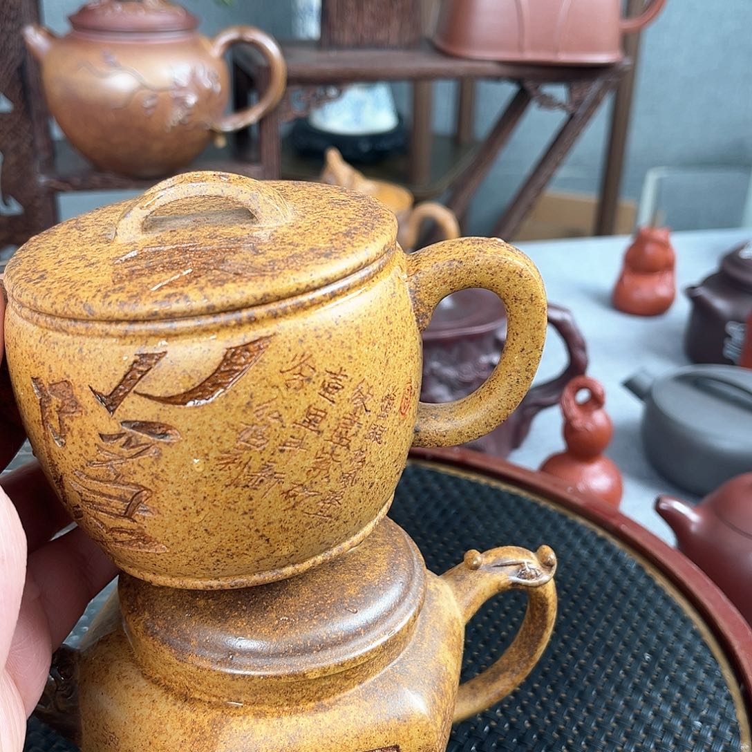 紫泥茶壶宜兴紫砂
