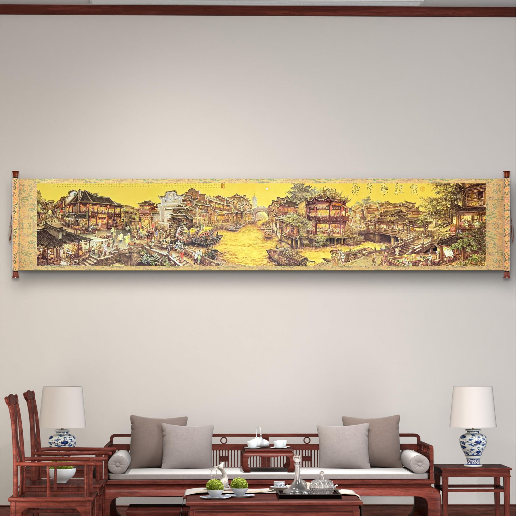 黄逸宾教授作品《春江花月夜》