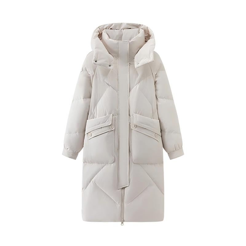 【开心奢品】 长款羽绒服宽松保暖韩版外套0368