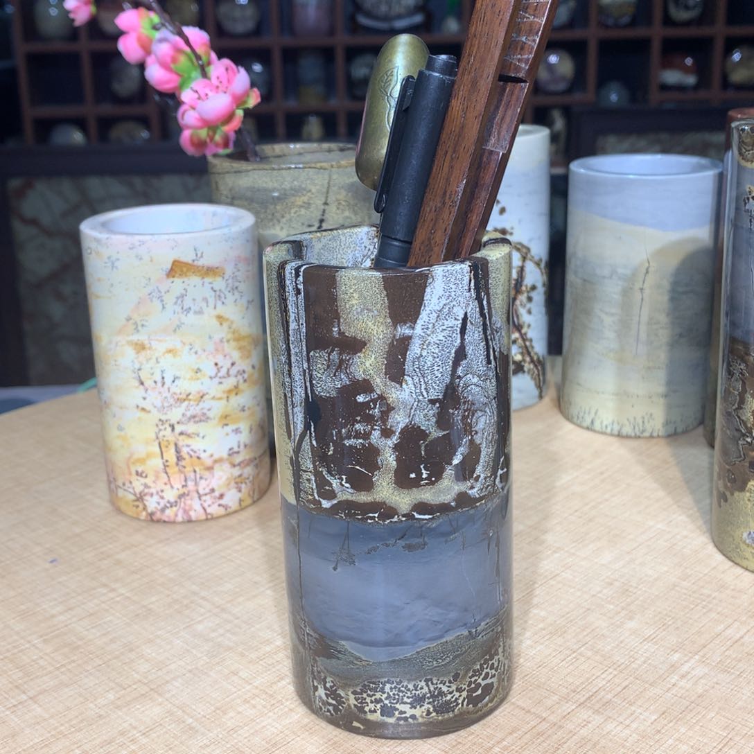 紫砂广西国画石，收藏观赏广西国画石，收藏观赏