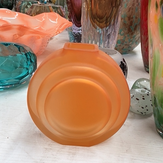 无铅玻璃花瓶高16厘米口径5厘米