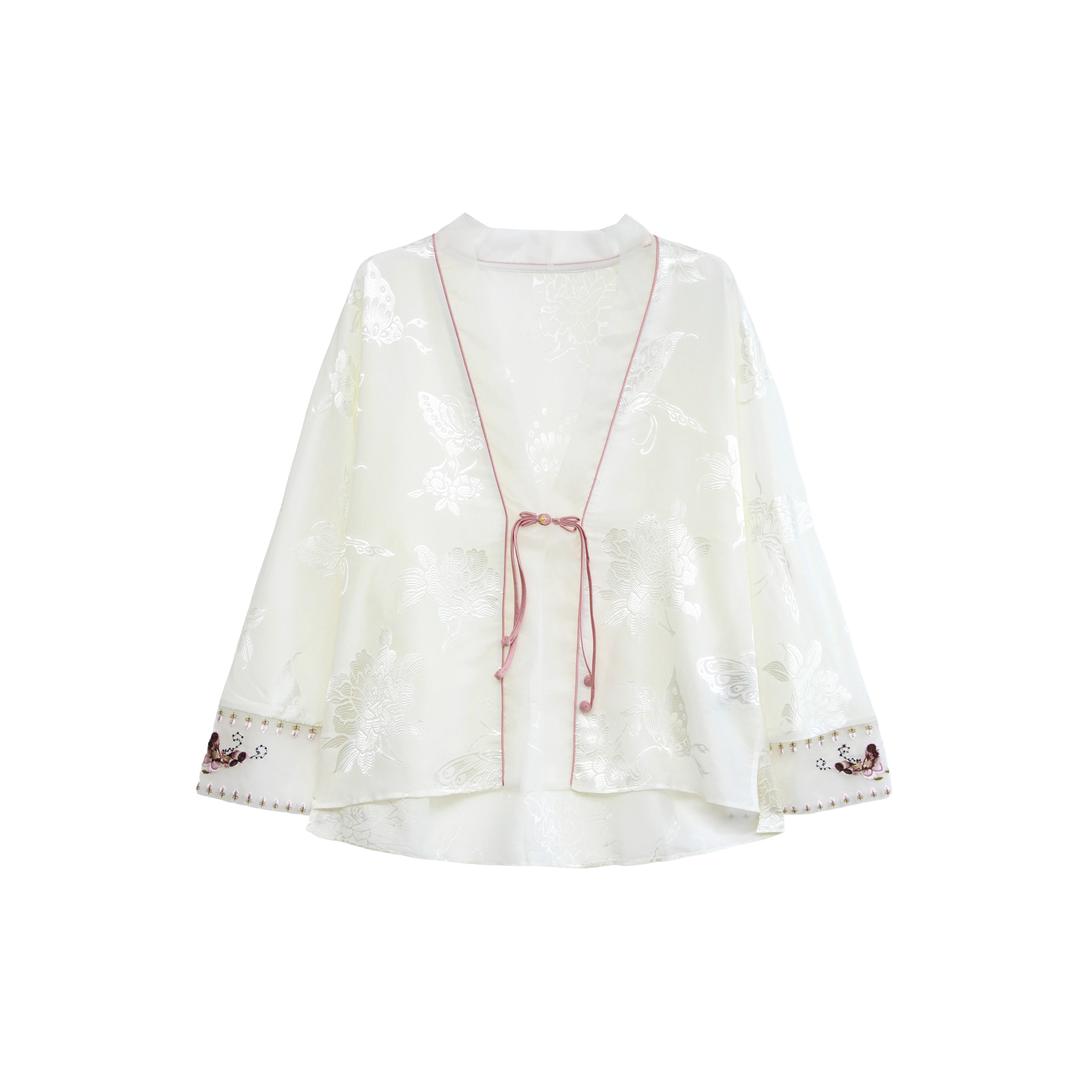 【双旦福利】直襟薄款长袖常规款上衣中国风汉元素禅意上衣BM-1010