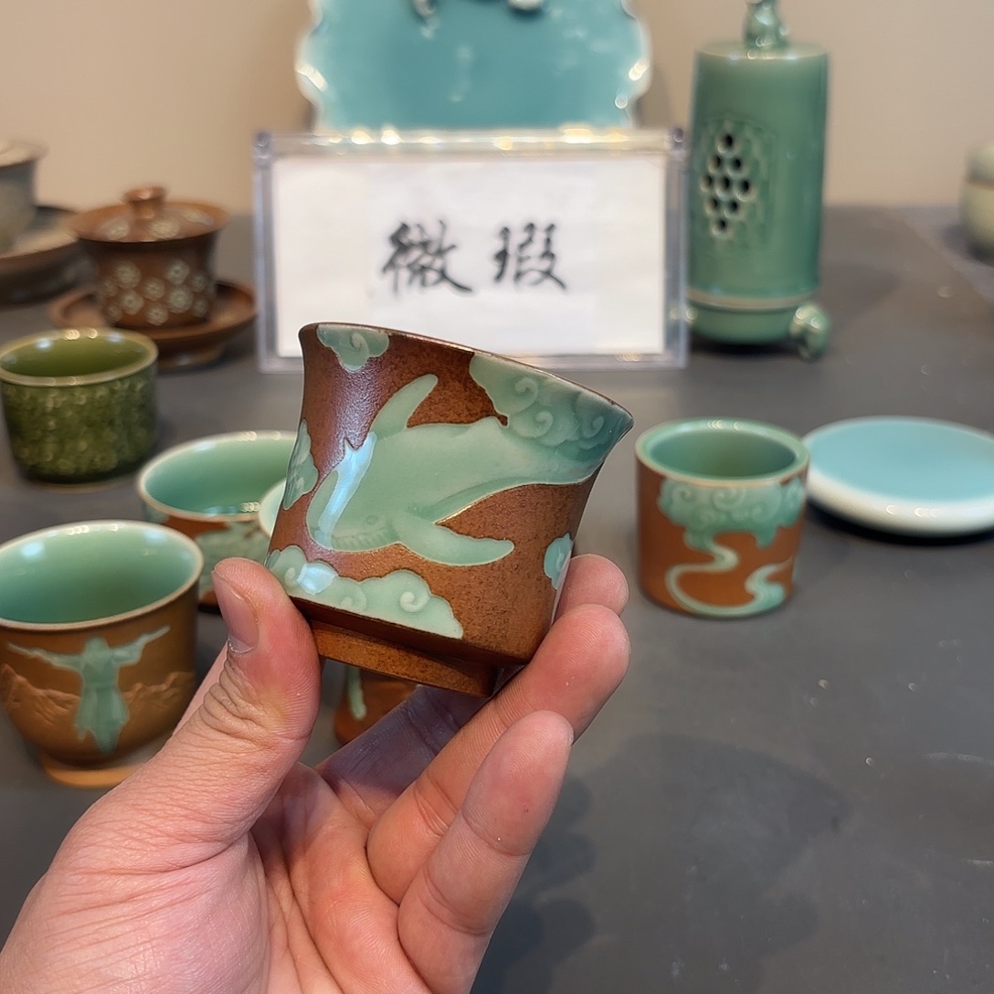 瓷片龙泉青瓷龙泉青瓷