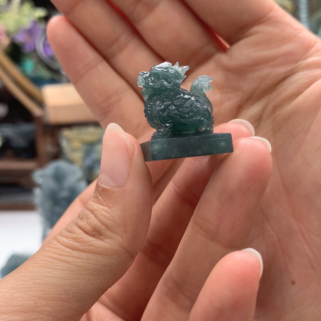 定制翡翠未镶嵌毛货不退不换