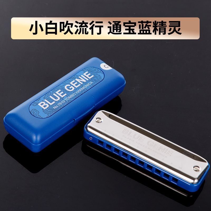 十孔布鲁斯口琴PADDY音阶适合成人初学者