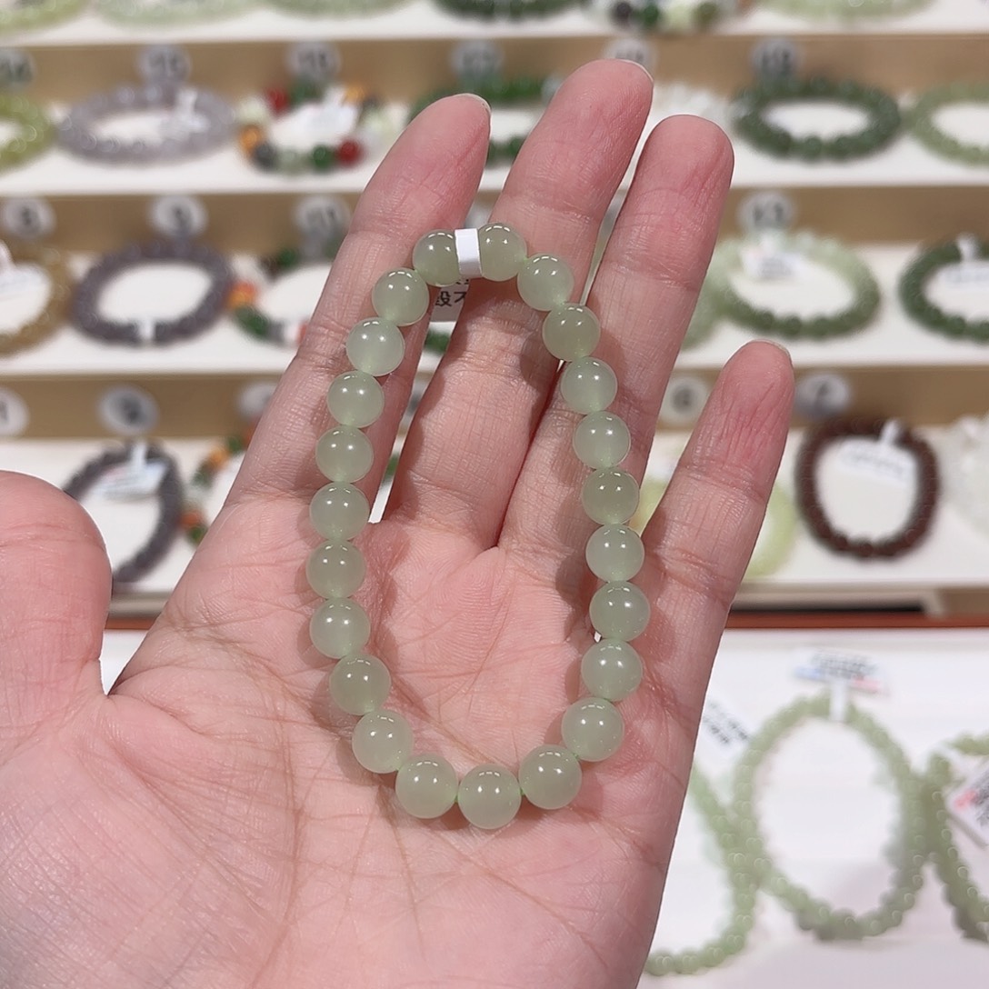 和田玉手链未镶嵌a