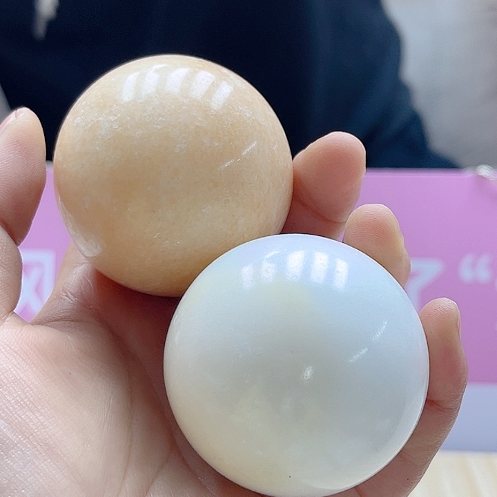 水晶天然水晶 一对未镶嵌