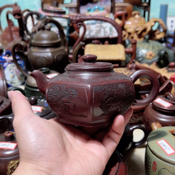茶壶紫砂紫砂壶收藏起来吧