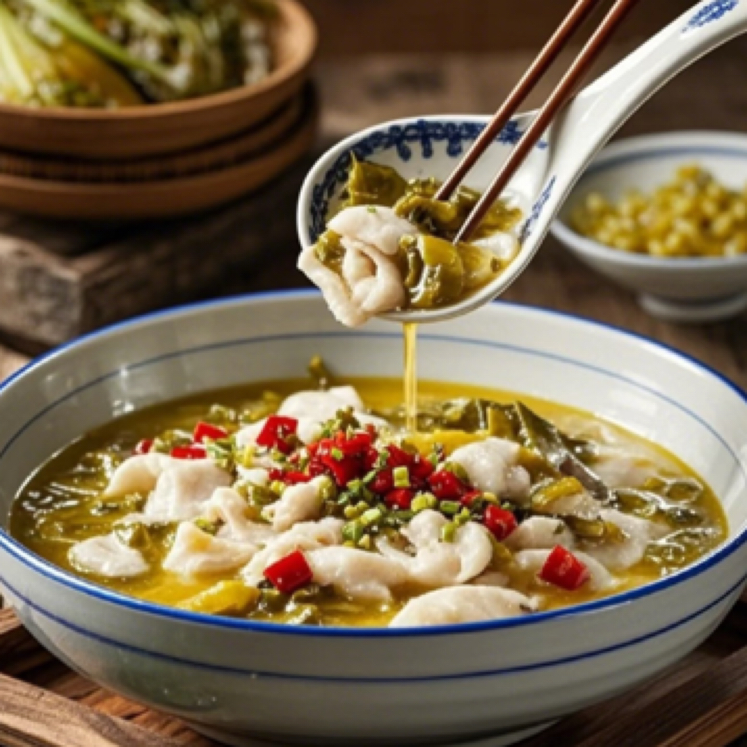 特色飘香酸菜鱼一份