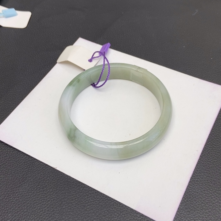 翡翠手镯未镶嵌小***.55-56正圈