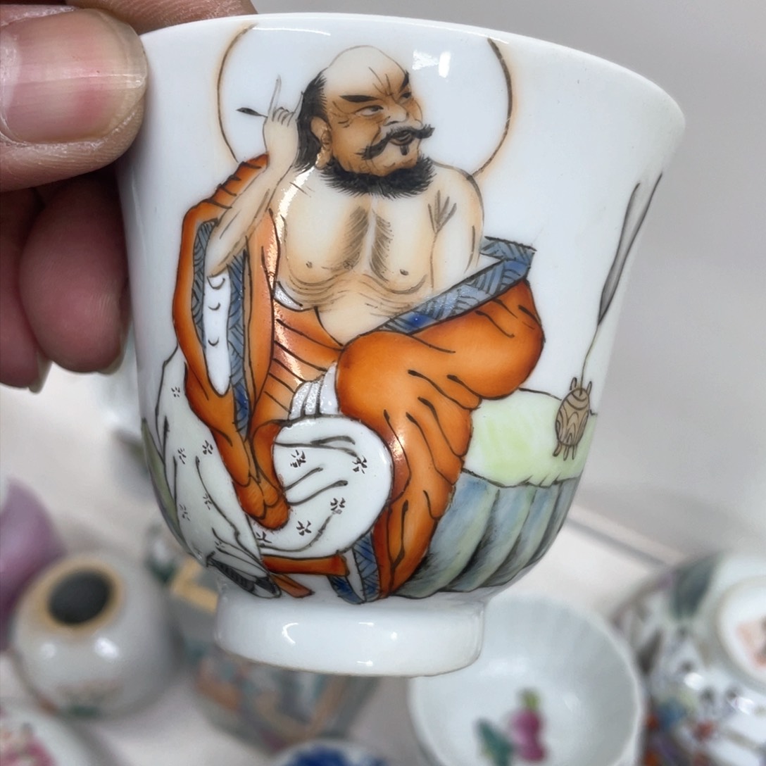 摆件手绘陶瓷作品欣赏