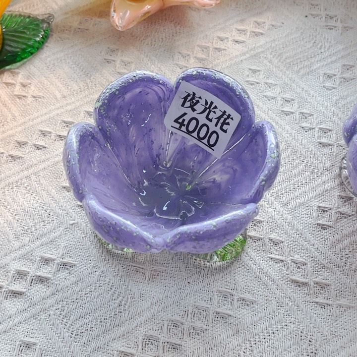 琉璃4000夜光 家悦花瓶摆件