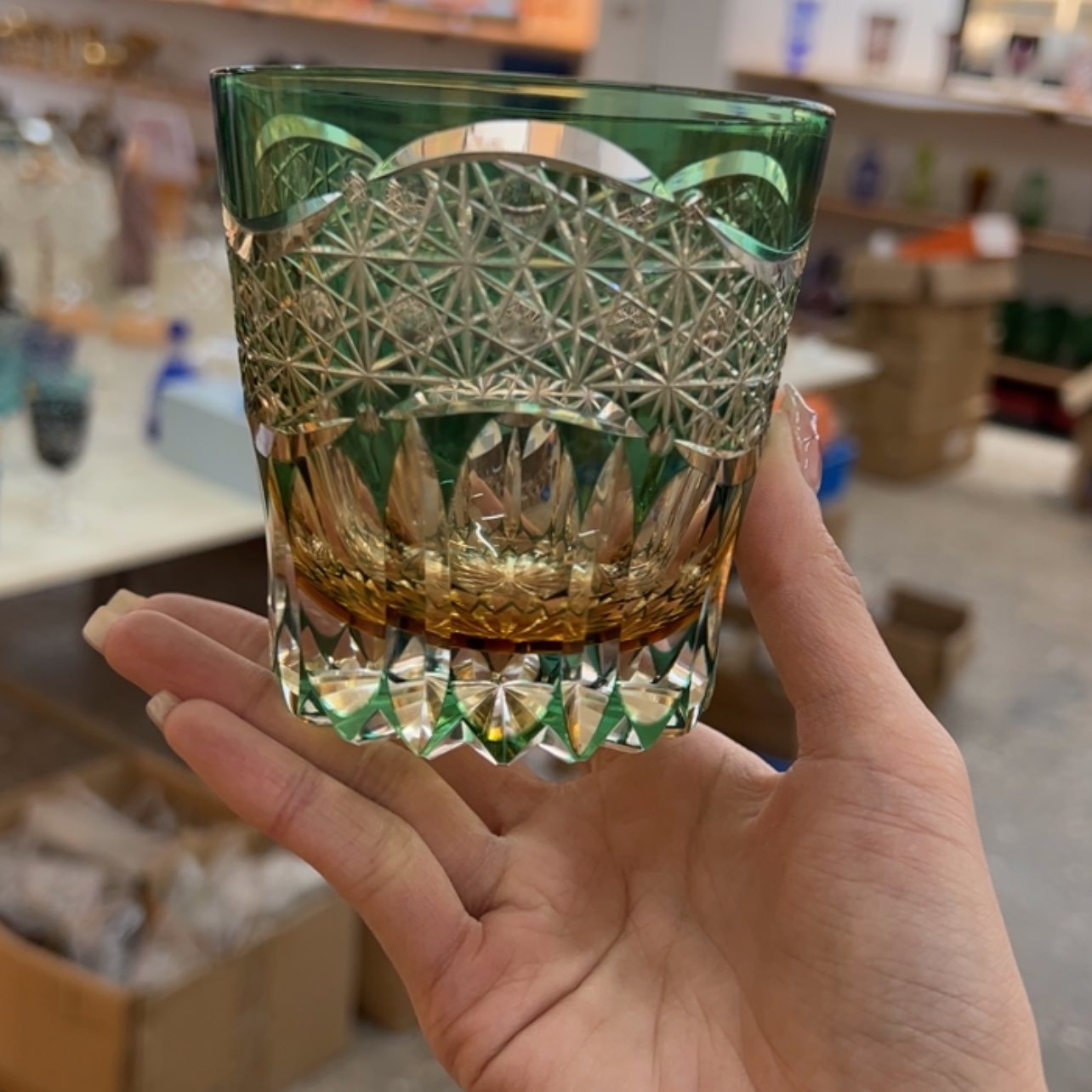 【闪购商品】曙光杯琥珀绿一等品一个，