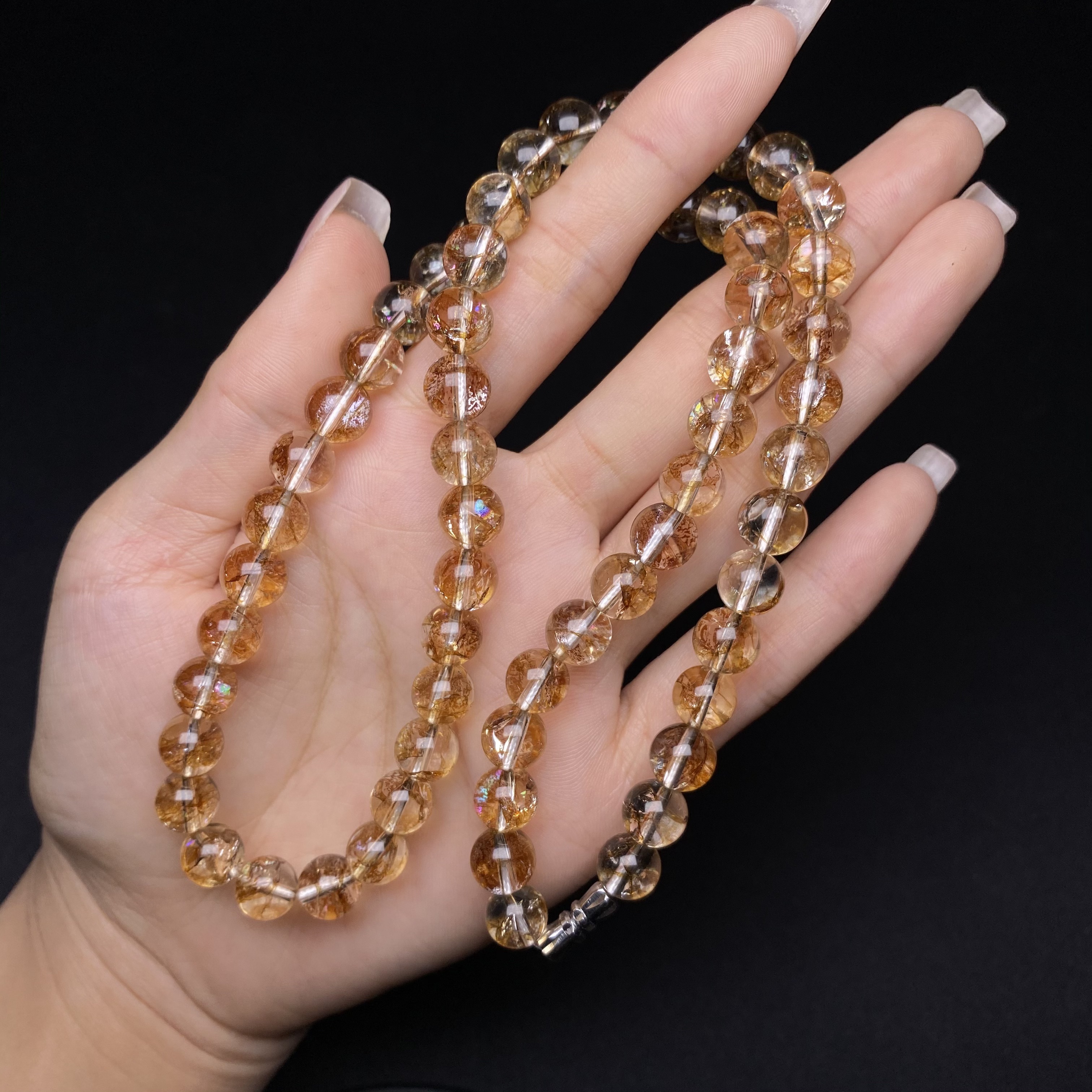 y477  金箔项链多样性发一