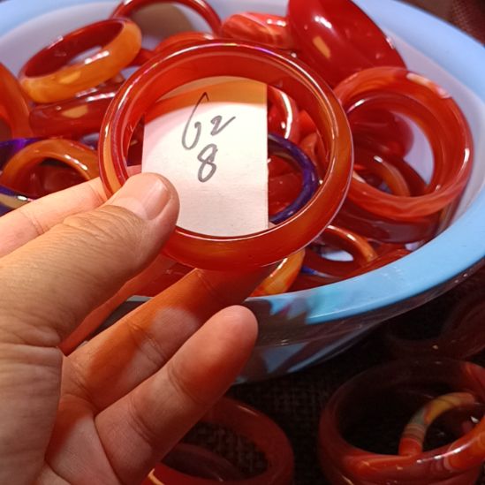 玛瑙/玉髓未镶嵌手镯